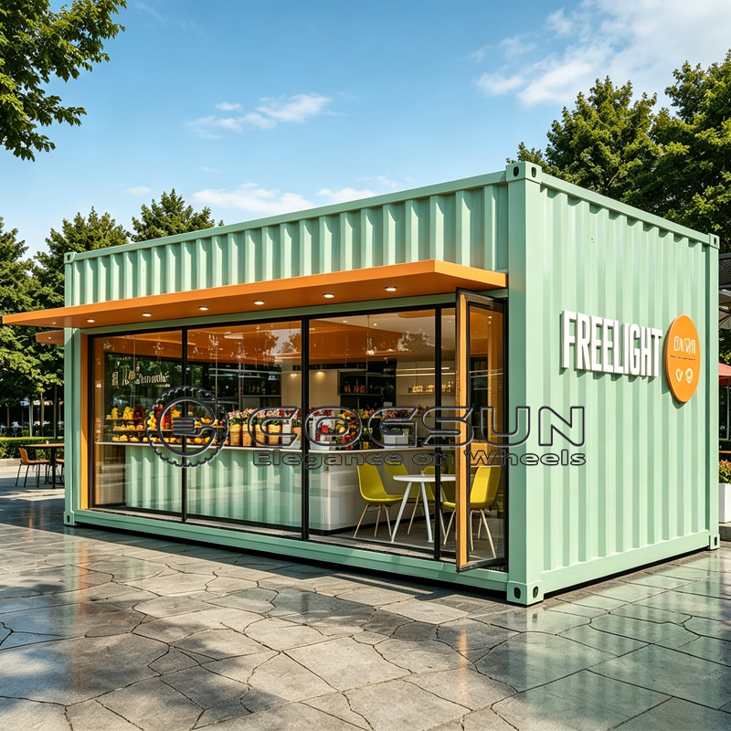 Coffee Equipment Stores - COGSUN - Conteneur moderne pour magasin