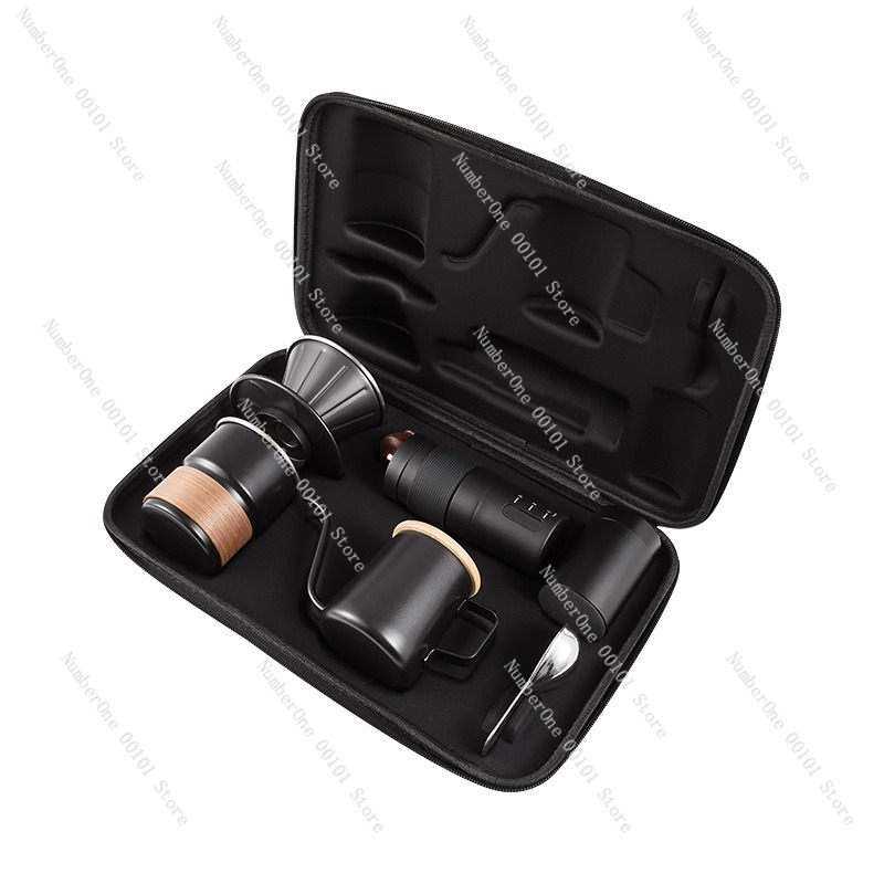 Coffee Equipment Gift Set - Kit de cafetière portable à filtre