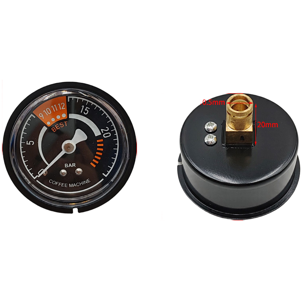 Pressure Gauge Espresso - Manomètre pour machine à café expresso,