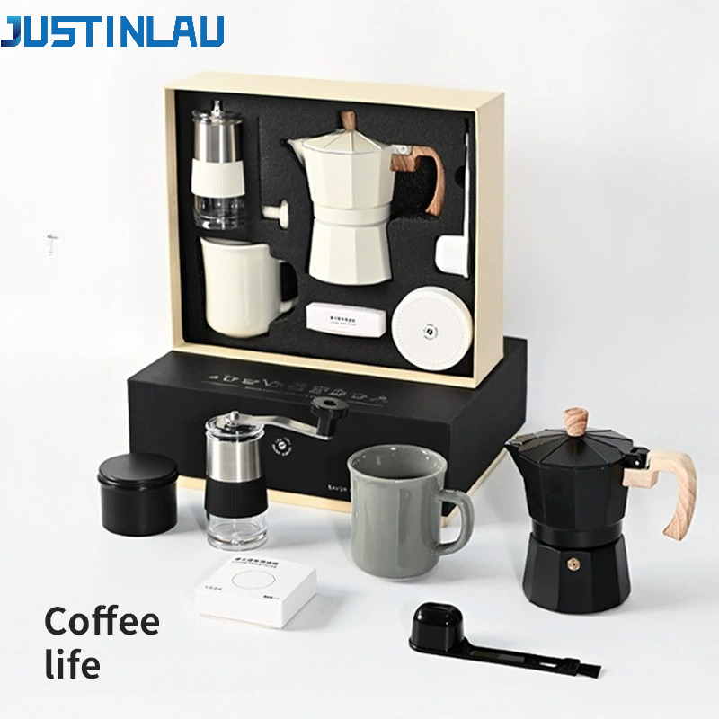 Coffee Equipment Gift Set - JUSTINLAU – ensemble de moulin à