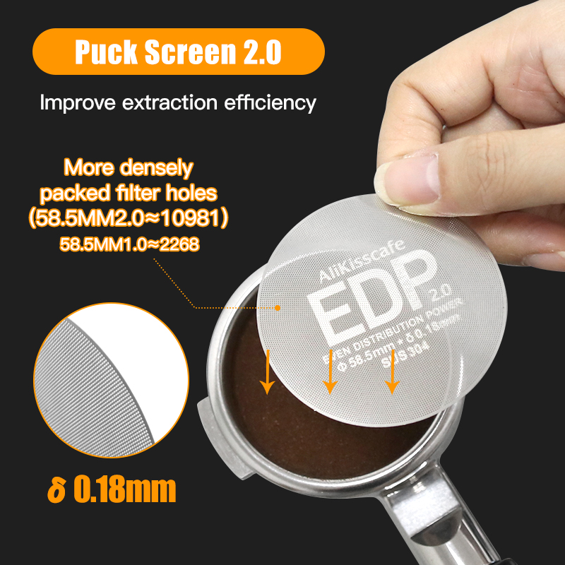 Alikisscafe-Rondelle expresso  - Puck Screen Mesh avis et prix