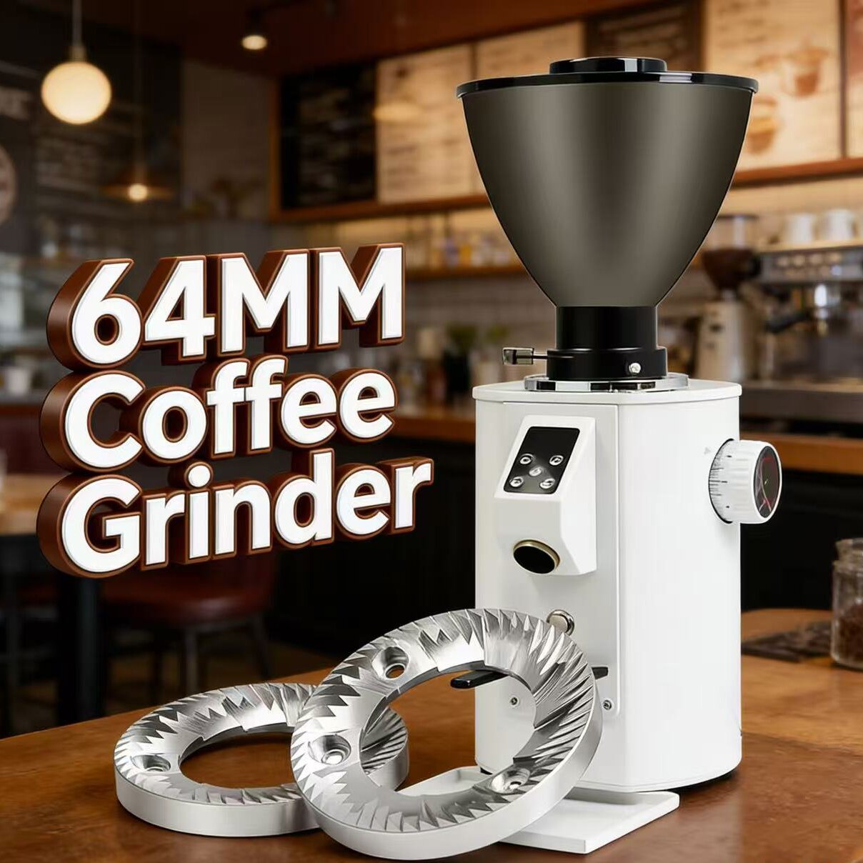 Moulin à expresso commercial à - Coffee Grinder Burr Flat avis et prix