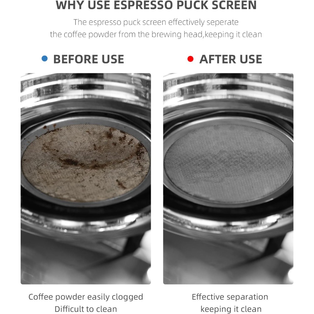 Filtre à café en métal avec éc - Puck Screen Mesh avis et prix