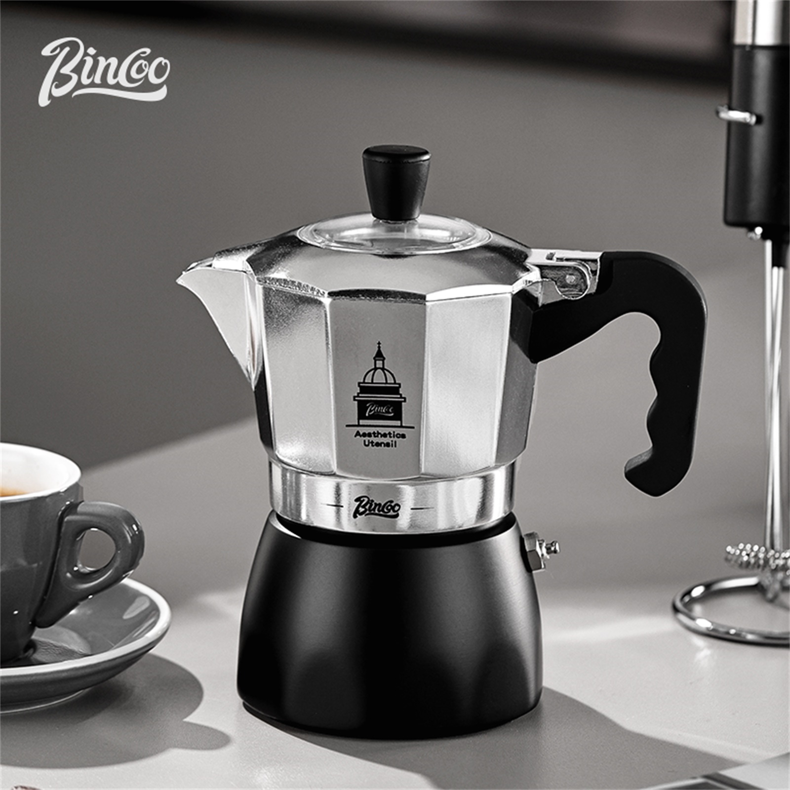 BINCOO Pot Moka à Double Valve - Coffee Vending Equipment avis et prix