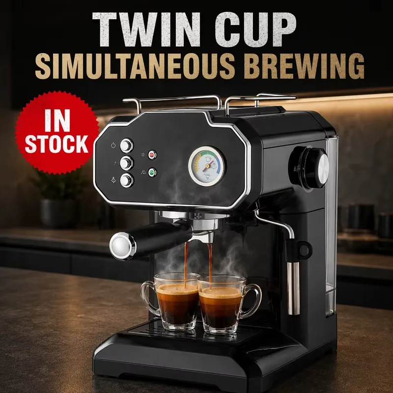 Machine à expresso semi-automa - Pressure Gauge Espresso avis et prix