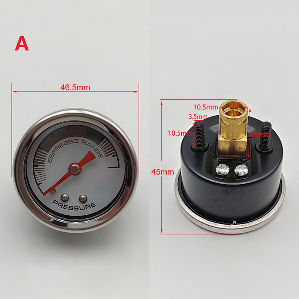 Manomètre pour machine à café  - Pressure Gauge Espresso avis et prix