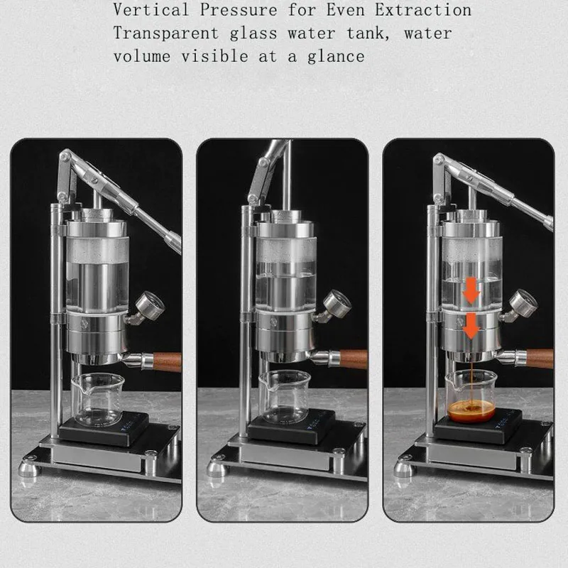 Machine à expresso manuelle à  - Pressure Gauge Espresso avis et prix
